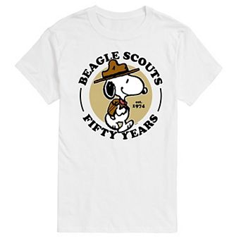 Men's Peanuts Beagle Scout Snoopy Graphic Tee