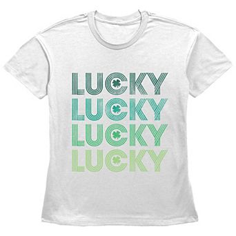 Women's Lucky Four Graphic Tee