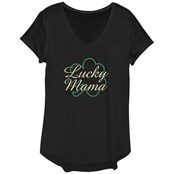Women's Lucky Mama Graphic Tee