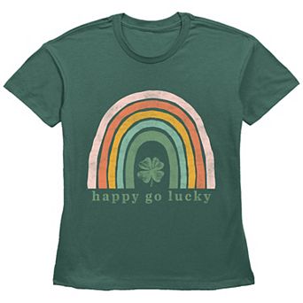 Women's Happy Go Lucky Graphic Tee