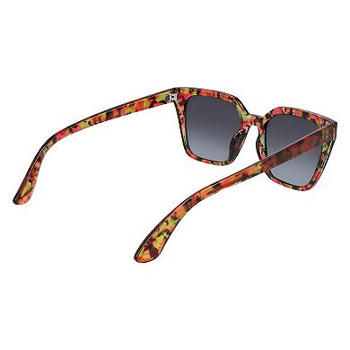 Women's Draper James™ 52mm Blush Floral Square Sunglasses