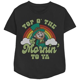 Women's Leprechaun Top O' The Mornin' To Ya Graphic Tee