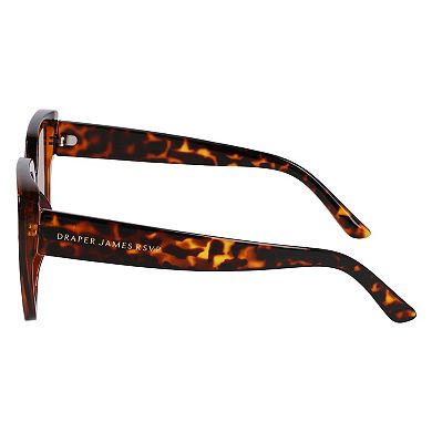 Women's Draper James 54mm Signature Rectangle Sunglasses