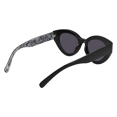 Women's Draper James 52mm Floral Cat Eye Sunglasses