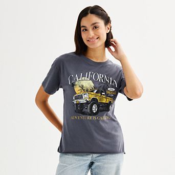 Juniors' Ford California Truck Adventure is Calling Graphic Tee