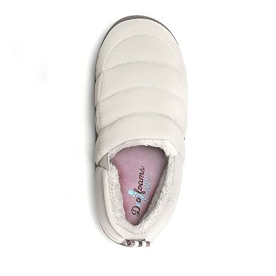 Dearfoams Fern Ripstop Closed Back Women's Slippers