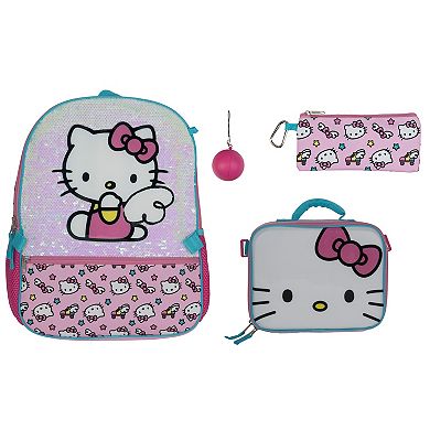 Hello Kitty 5 pc Backpack Set