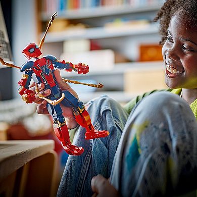 LEGO Marvel Iron Spider-Man Figure 76298 Building Kit (303 Pieces)