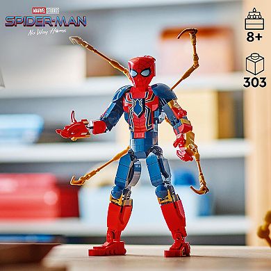 LEGO Marvel Iron Spider-Man Figure 76298 Building Kit (303 Pieces)