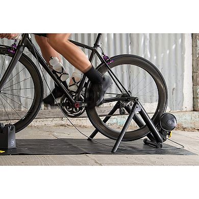 Saris Bike Trainer Accessory Kit with Bike Mat, Climbing Riser Block & Towel