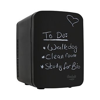 Cooluli Vibe Mini Fridge For Bedroom - With Cool Front Magnetic Blackboard - 15l Portable Cooler