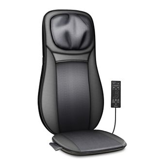 Snailax Shiatsu Full Back Massager With Heat, Adjustable Chair Massager Pad, Rolling Massage Cushion