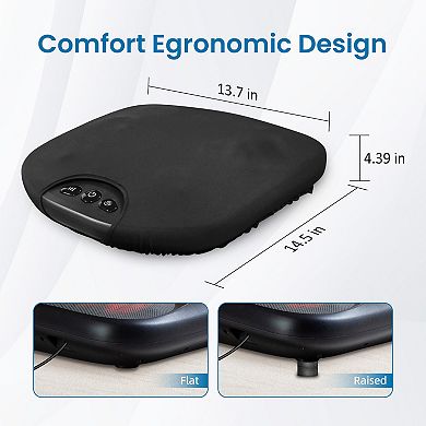 Snailax Shiatsu Foot Massager With Heat, Electric Foot Massager Machine For Plantar Fasciitis