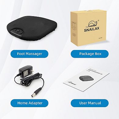 Snailax Shiatsu Foot Massager With Heat, Electric Foot Massager Machine For Plantar Fasciitis