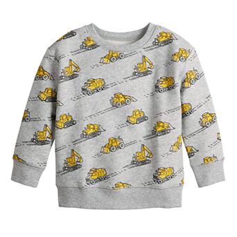 Baby & Toddler Boys Jumping Beans® Fleece Crewneck Pullover