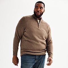 Big Tall Sweaters Keep Warm Stylish in a Men s Sweater Kohl s