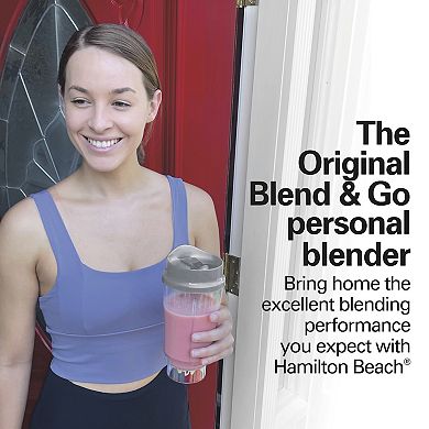 Hamilton Beach Personal Blender with Travel Lid