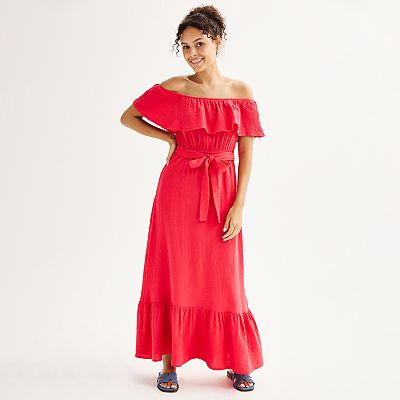 almost famous maxi dress almost famous chambray maxi dress