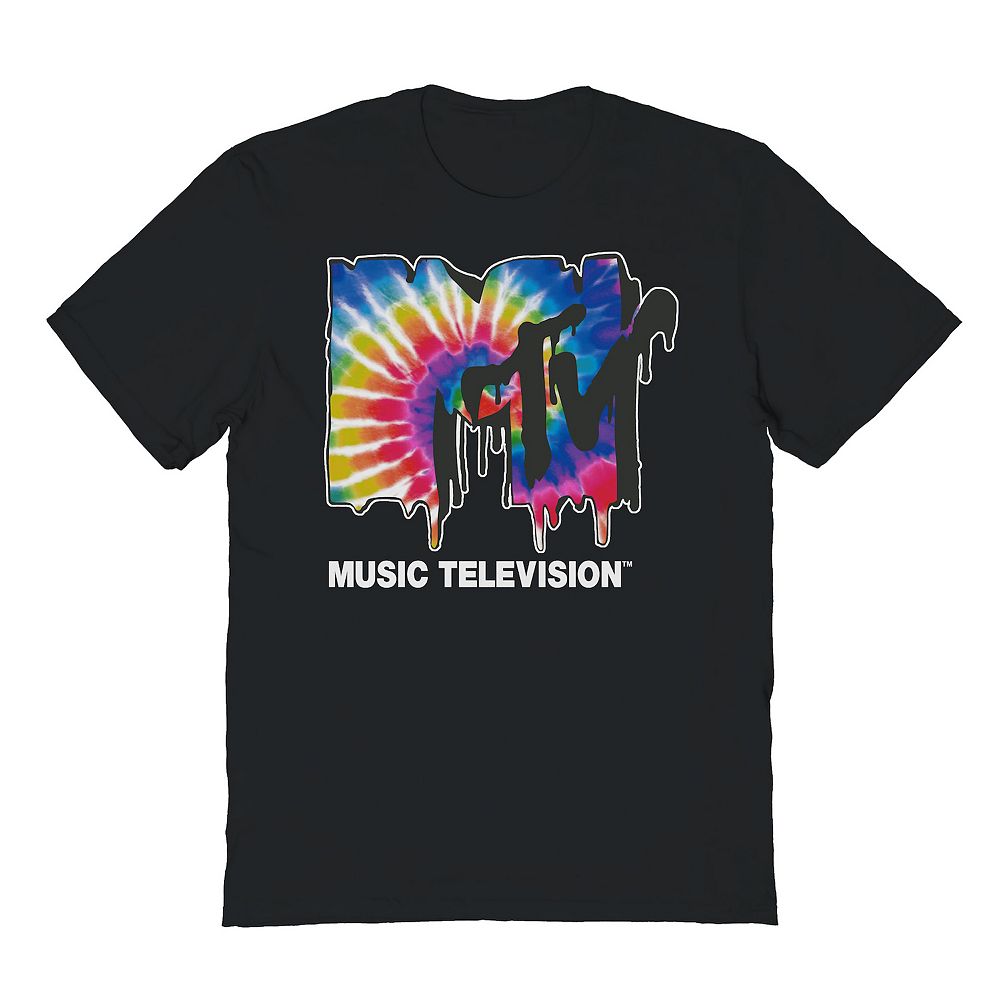 mens tie dye graphic tee