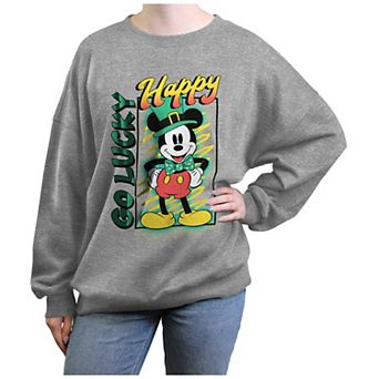 Disney's Mickey Mouse Go Lucky Juniors' Graphic Fleece