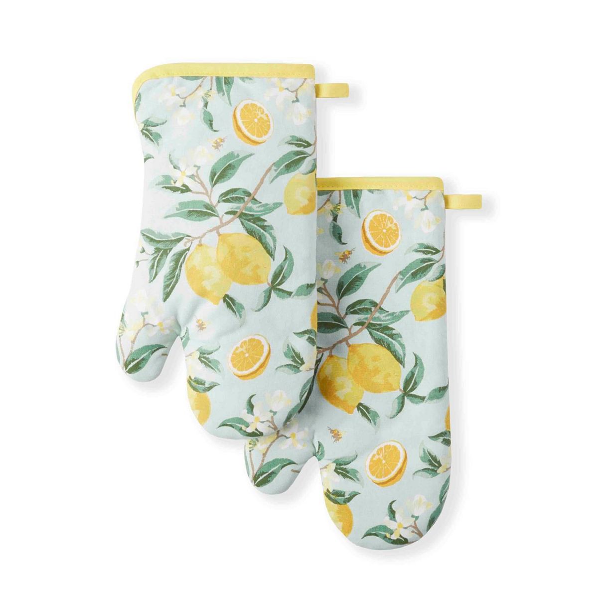 Martha Stewart 2-Pack Oven Mitt Set - Yellow