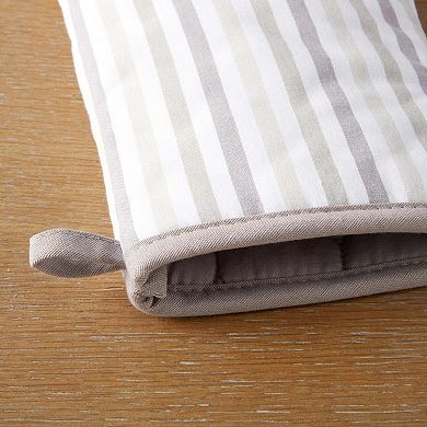 Martha Stewart 2-Pack Striped Oven Mitt Set