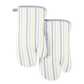 Martha Stewart 2-Pack Striped Oven Mitt Set