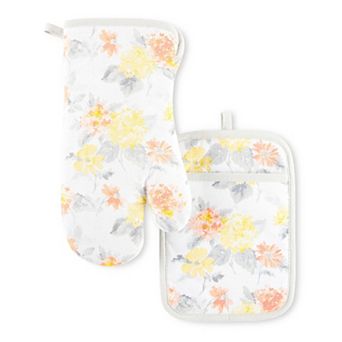 Martha Stewart 2-Pack Oven Mitt & Pot Holder Set