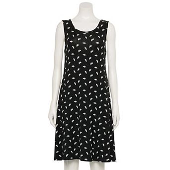 Women's Croft & Barrow® Sleeveless Tank Swing Dress