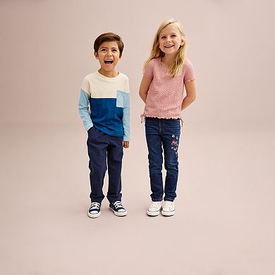 Boys 4-12 Jumping Beans® Long Sleeve Colorblock Pocket T-Shirt