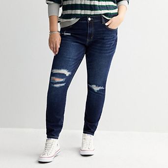 Juniors' Plus Size SO® Low Rise Jeggings