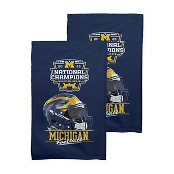 Michigan Wolverines NCAA 2023 College Football Champions 2-Pack Fan Towels