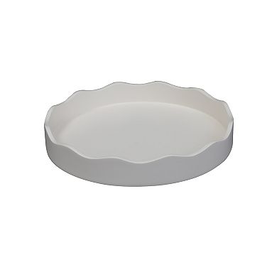 Everyday Decor Wavy Decorative Tray