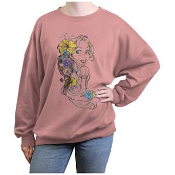 Disney's Tangled Rapunzel Flower Graphic Fleece Juniors' Graphic Fleece