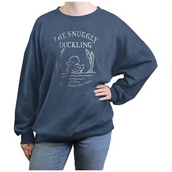 Disney's Tangled The Snuggly Duckling Juniors' Graphic Fleece