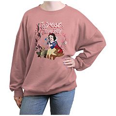 Juniors Womens Wonder Woman Christmas Lights Sweatshirt - Desert Pink - X  Large