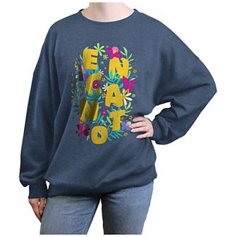 Disney's Encanto Flower Logo Juniors' Graphic Fleece