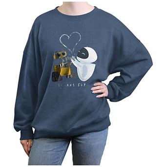Disney / Pixar's Wall E Sparks Fly Juniors' Graphic Fleece