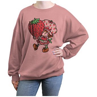 Juniors' Strawberry Shortcake Happy Graphic Fleece