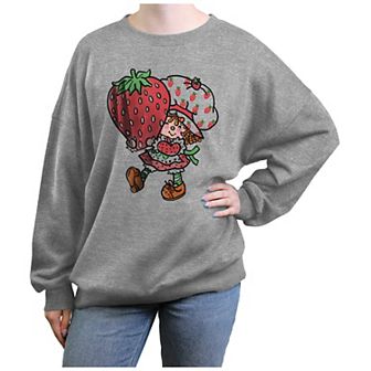 Juniors' Strawberry Shortcake Happy Graphic Fleece