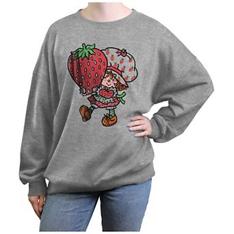 Juniors' Strawberry Shortcake Happy Graphic Fleece