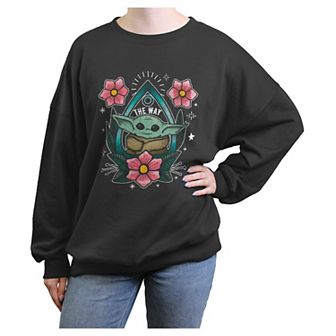 Juniors' The Mandalorian The Child The Way Graphic Fleece