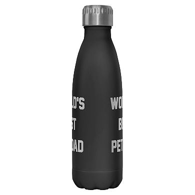 World's Best Pet Dad Graphic Bottle