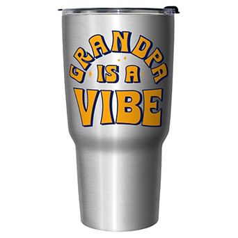 Grandpa Is A Vibe Graphic Travel Mug