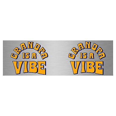 Grandpa Is A Vibe Graphic Travel Mug