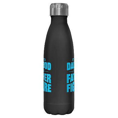 Not A Dad Bod It's A Father Figure Graphic Bottle