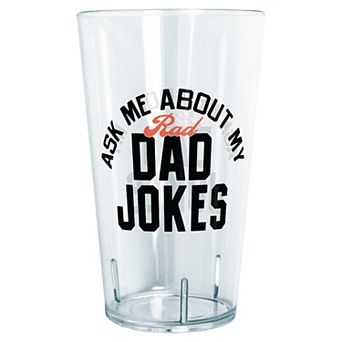 Ask Me About My Rad Dad Jokes Graphic Tritan Tumbler