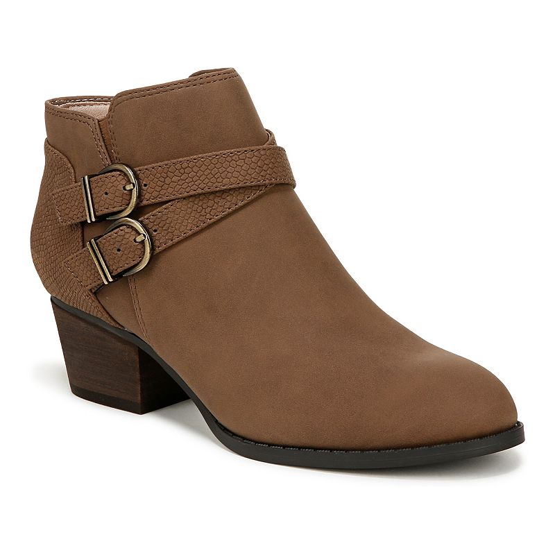 UPC 197943472442 product image for LifeStride Blaire Women's Ankle Boots, Size: 10 Wide, Dark Brown | upcitemdb.com