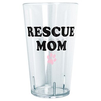 Rescue Mom Paw Print Graphic Tritan Tumbler
