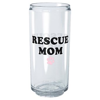 Rescue Mom Paw Print Graphic Tritan Cup